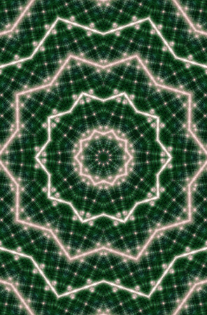Abstract Colorful Painted Kaleidoscopic Graphic Background. Futuristic Psychedelic Hypnotic Backdrop...