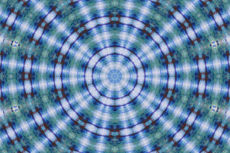 Abstract Colorful Painted Kaleidoscopic Graphic Background. Futuristic Psychedelic Hypnotic Backdrop...