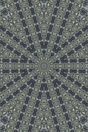 Abstract Colorful Painted Kaleidoscopic Graphic Background. Futuristic Psychedelic Hypnotic Backdrop...