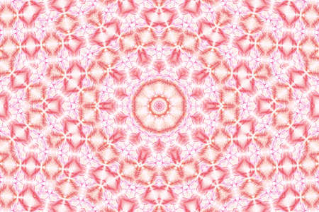 Abstract Colorful Painted Kaleidoscopic Graphic Background. Futuristic Psychedelic Hypnotic Backdrop...