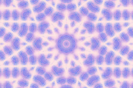 Abstract Colorful Painted Kaleidoscopic Graphic Background. Futuristic Psychedelic Hypnotic Backdrop...