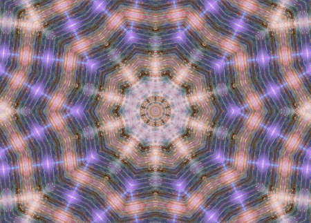 Abstract Colorful Painted Kaleidoscopic Graphic Background. Futuristic Psychedelic Hypnotic Backdrop...