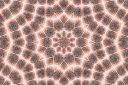 Abstract Colorful Painted Kaleidoscopic Graphic Background. Futuristic Psychedelic Hypnotic Backdrop...