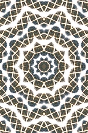 Abstract Colorful Painted Kaleidoscopic Graphic Background. Futuristic Psychedelic Hypnotic Backdrop...