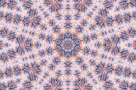Abstract Colorful Painted Kaleidoscopic Graphic Background. Futuristic Psychedelic Hypnotic Backdrop...
