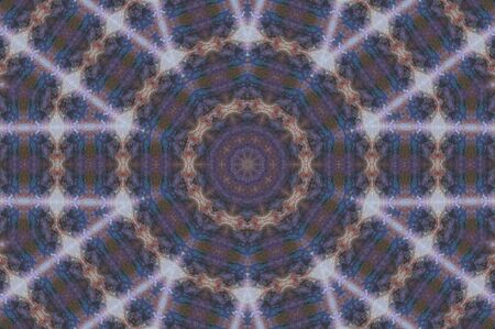 Abstract Colorful Painted Kaleidoscopic Graphic Background. Futuristic Psychedelic Hypnotic Backdrop...