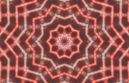 Abstract Colorful Painted Kaleidoscopic Graphic Background. Futuristic Psychedelic Hypnotic Backdrop...