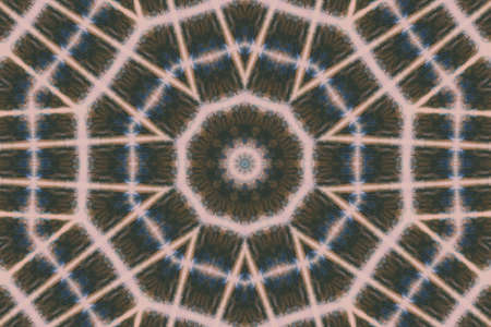 Abstract Colorful Painted Kaleidoscopic Graphic Background. Futuristic Psychedelic Hypnotic Backdrop...