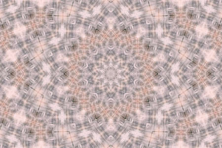 Abstract Colorful Painted Kaleidoscopic Graphic Background. Futuristic Psychedelic Hypnotic Backdrop Pattern With Texture. Folk Ethnic Floral Ornamental Mandala. Vintage Decorative Geometric Mosaicの写真素材