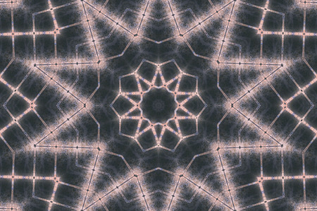 Abstract Colorful Painted Kaleidoscopic Graphic Background. Futuristic Psychedelic Hypnotic Backdrop...