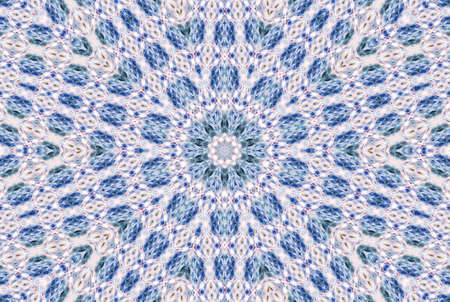 Abstract Colorful Painted Kaleidoscopic Graphic Background. Futuristic Psychedelic Hypnotic Backdrop...