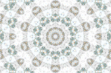 Abstract Colorful Painted Kaleidoscopic Graphic Background. Futuristic Psychedelic Hypnotic Backdrop...