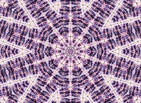 Abstract Colorful Painted Kaleidoscopic Graphic Background. Futuristic Psychedelic Hypnotic Backdrop Pattern With Texture. Folk Ethnic Floral Ornamental Mandala. Vintage Decorative Geometric Mosaicの写真素材