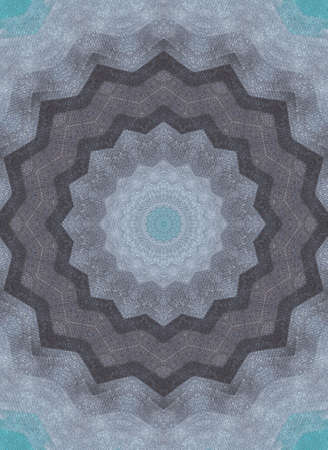 Abstract Colorful Painted Kaleidoscopic Graphic Background. Futuristic Psychedelic Hypnotic Backdrop...