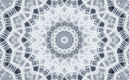 Abstract Colorful Painted Kaleidoscopic Graphic Background. Futuristic Psychedelic Hypnotic Backdrop...