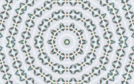 Abstract Colorful Painted Kaleidoscopic Graphic Background. Futuristic Psychedelic Hypnotic Backdrop...