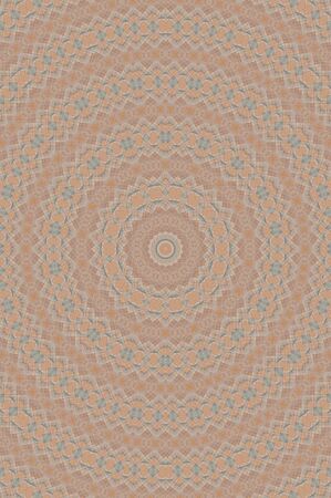 Abstract Colorful Painted Kaleidoscopic Graphic Background. Futuristic Psychedelic Hypnotic Backdrop...