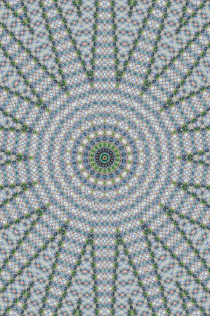 Abstract Colorful Painted Kaleidoscopic Graphic Background.