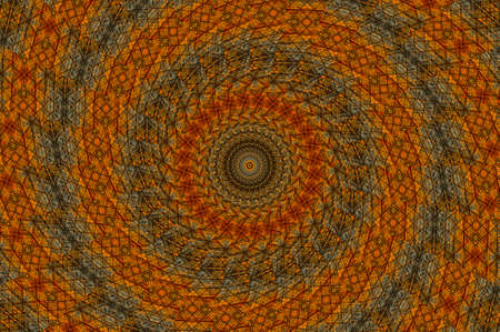 Abstract Colorful Painted Kaleidoscopic Graphic Background.