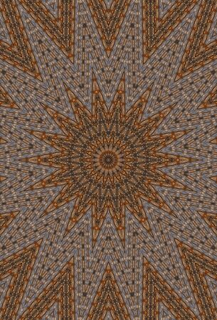 Abstract Colorful Painted Kaleidoscopic Graphic Background. Futuristic Psychedelic Hypnotic Backdrop...