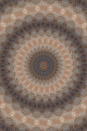 Abstract Colorful Painted Kaleidoscopic Graphic Background. Futuristic Psychedelic Hypnotic Backdrop...