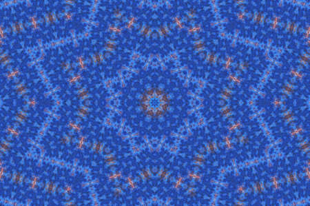 Abstract Colorful Painted Kaleidoscopic Graphic Background. Futuristic Psychedelic Hypnotic Backdrop...