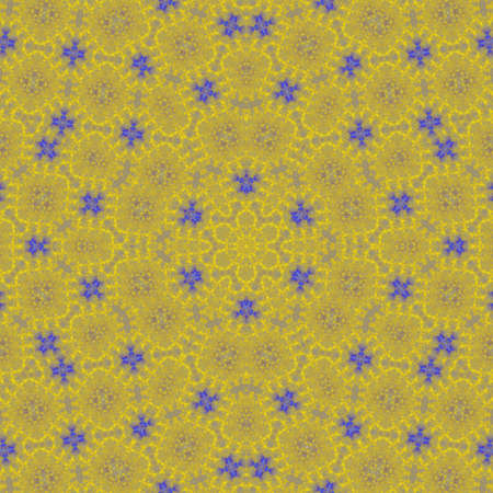 Abstract Colorful Painted Kaleidoscopic Graphic Background. Futuristic Psychedelic Hypnotic Backdrop Pattern With Texture. Folk Ethnic Floral Ornamental Mandala. Vintage Decorative Geometric Mosaicの写真素材