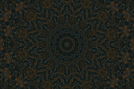 Abstract Colorful Painted Kaleidoscopic Graphic Background. Futuristic Psychedelic Hypnotic Backdrop Pattern With Texture. Folk Ethnic Floral Ornamental Mandala. Vintage Decorative Geometric Mosaicの写真素材