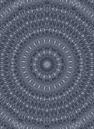 Abstract Colorful Painted Kaleidoscopic Graphic Background. Futuristic Psychedelic Hypnotic Backdrop Pattern With Texture. Folk Ethnic Floral Ornamental Mandala. Vintage Decorative Geometric Mosaicの写真素材