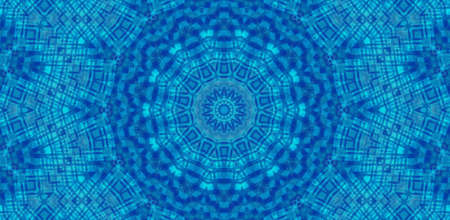 Abstract Colorful Painted Kaleidoscopic Graphic Background. Futuristic Psychedelic Hypnotic Backdrop...