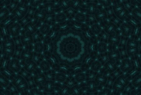 Abstract Colorful Painted Kaleidoscopic Graphic Background. Futuristic Psychedelic Hypnotic Backdrop Pattern With Texture. Folk Ethnic Floral Ornamental Mandala. Vintage Decorative Geometric Mosaicの写真素材