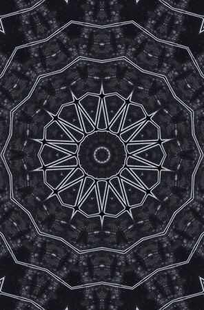 Abstract Colorful Painted Kaleidoscopic Graphic Background.の写真素材