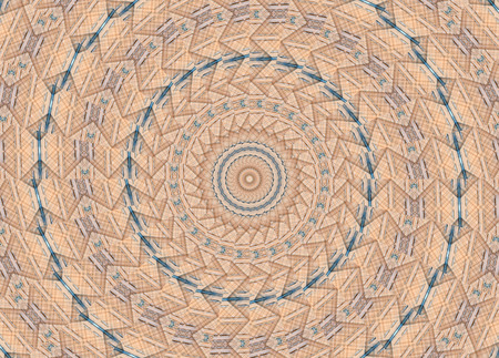 Abstract Colorful Painted Kaleidoscopic Graphic Background.