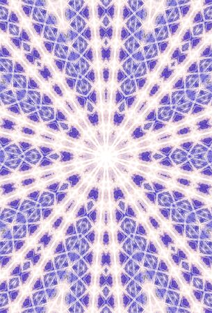 Abstract Colorful Painted Kaleidoscopic Graphic Background.
