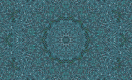 Abstract Colorful Painted Kaleidoscopic Graphic Background. Futuristic Psychedelic Hypnotic Backdrop...