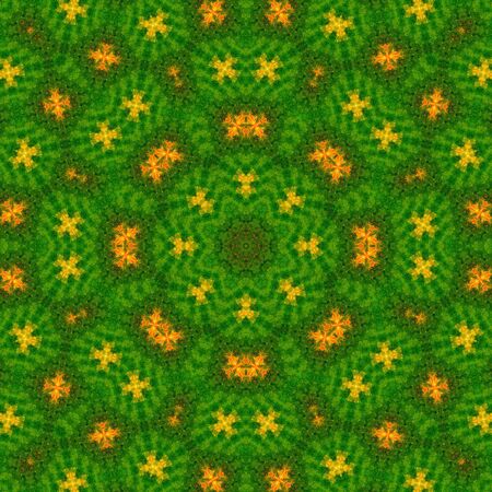 Abstract Colorful Painted Kaleidoscopic Graphic Background. Futuristic Psychedelic Hypnotic Backdrop...