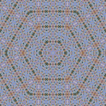 Abstract Colorful Painted Kaleidoscopic Graphic Background. Futuristic Psychedelic Hypnotic Backdrop...