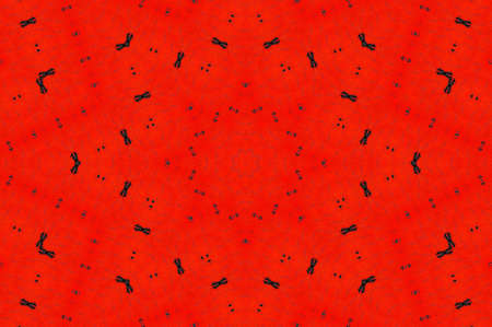 Abstract Colorful Painted Kaleidoscopic Graphic Background. Futuristic Psychedelic Hypnotic Backdrop...