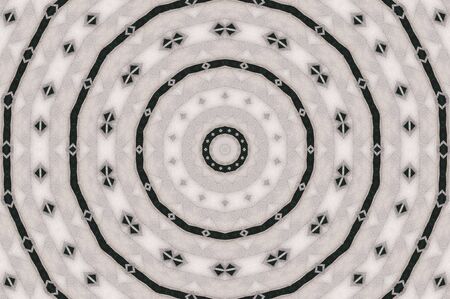Abstract Colorful Painted Kaleidoscopic Graphic Background. Futuristic Psychedelic Hypnotic Backdrop...