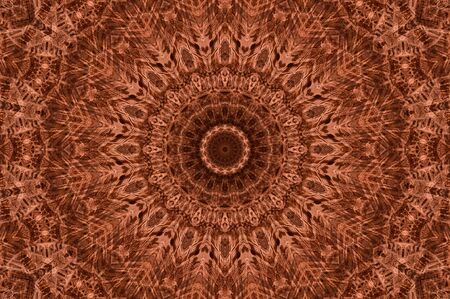 Abstract Colorful Painted Kaleidoscopic Graphic Background. Futuristic Psychedelic Hypnotic Backdrop...