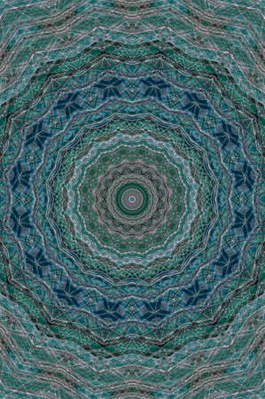 Abstract Colorful Painted Kaleidoscopic Graphic Background. Futuristic Psychedelic Hypnotic Backdrop...