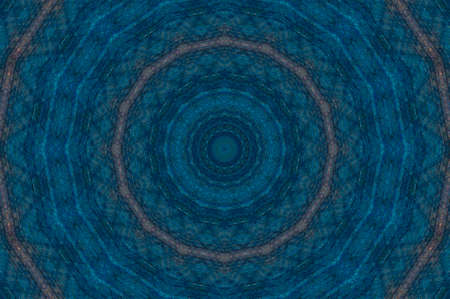 Abstract Colorful Painted Kaleidoscopic Graphic Background. Futuristic Psychedelic Hypnotic Backdrop Pattern With Texture. Folk Ethnic Floral Ornamental Mandala. Vintage Decorative Geometric Mosaicの写真素材