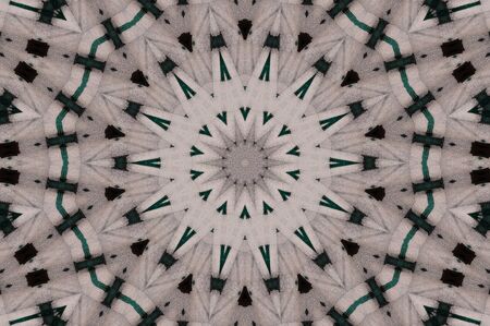 Abstract Colorful Painted Kaleidoscopic Graphic Background. Futuristic Psychedelic Hypnotic Backdrop...