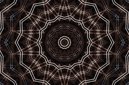 Abstract Colorful Painted Kaleidoscopic Graphic Background. Futuristic Psychedelic Hypnotic Backdrop...
