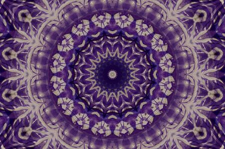 Abstract Colorful Painted Kaleidoscopic Graphic Background. Futuristic Psychedelic Hypnotic Backdrop...