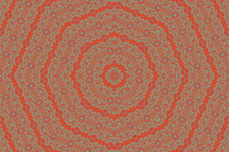 Abstract Colorful Painted Kaleidoscopic Graphic Background. Futuristic Psychedelic Hypnotic Backdrop...
