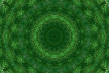 Abstract Colorful Painted Kaleidoscopic Graphic Background. Futuristic Psychedelic Hypnotic Backdrop Pattern With Texture. Folk Ethnic Floral Ornamental Mandala. Vintage Decorative Geometric Mosaicの写真素材