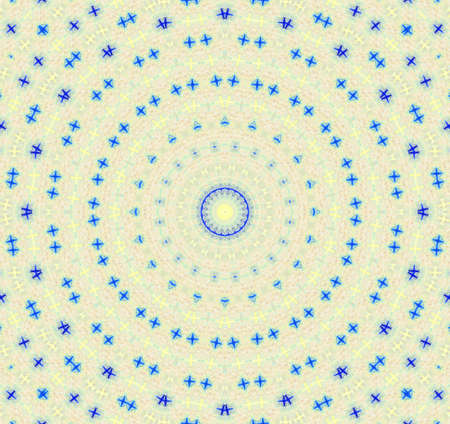 Abstract Colorful Painted Kaleidoscopic Graphic Background. Futuristic Psychedelic Hypnotic Backdrop...