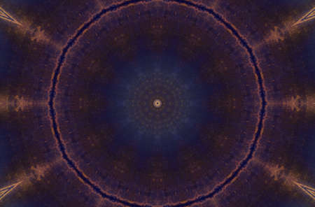 Abstract Colorful Painted Kaleidoscopic Graphic Background. Futuristic Psychedelic Hypnotic Backdrop...