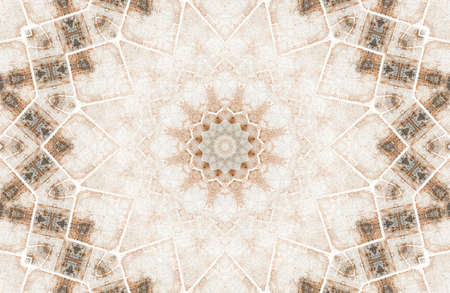 Abstract Colorful Painted Kaleidoscopic Graphic Background. Futuristic Psychedelic Hypnotic Backdrop...